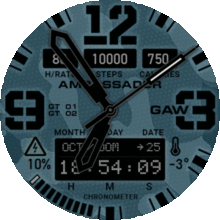 Ambassador(Blue,Green and Orange)