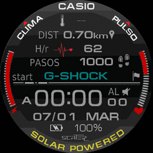 g-shock solar powered