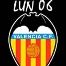 Valencia C.F Fondo Negro