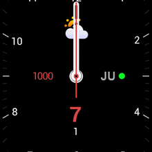 Black and Red Simple Español