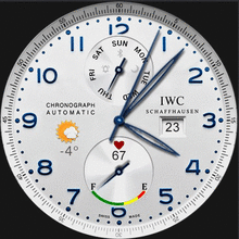 IWC Schaffhausen Black and White