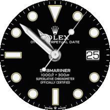 Rolex Submariner Negro