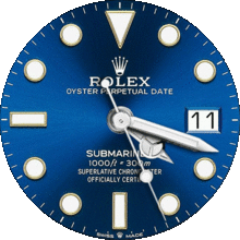 Rolex Submariner Azul