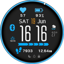Garmin Blue