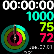 Esfera Sport Watch [modificado AOD]